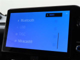 オーディオソース選択画面です。Bluetoothオーディオをご利用いただけます。