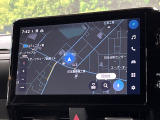 【10.5インチナビ】高級感とインパクトのある大画面ナビを装備。各種オーディオ操作はもちろん、スマホ連携もできる利便性の高いナビです♪
