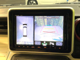 【全方位モニター用カメラ】専用のカメラにより、上から見下ろしたような視点で360度クルマの周囲を確認することができます☆死角部分も確認しやすく、狭い場所での切り返しや駐車もスムーズに行えます。