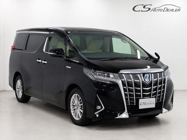 アルファード ハイブリッド 2.5 G Fパッケージ E-Four 4WD リアモニター 本革シート ...