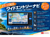 ダイハツ純正ナビ<N267>ワイドエントリーメモリーナビ付きです。