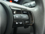 ◆アダプティブクルーズコントロール◆予め設定した車速内でクルマが自動的に加減速。前走車との適切な車間距離を維持しながら追従走行します。【LKAS】車線維持支援システムでステアリング操作を支援。