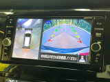 【アラウンドビューモニター】専用のカメラにより、上から見下ろしたような視点で360度クルマの周囲を確認することができます☆死角部分も確認しやすく、狭い場所での切り返しや駐車もスムーズに行えます。