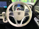 【ステアリングスイッチ】運転中、前方から目線をそらすことなく、オーディオ等の操作が可能な便利機能!安心&快適なドライブを演出してくれます♪
