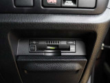ETC車載器付きです。高速道路の料金所もスムーズに通過できます。