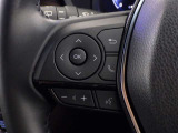 ステアリングスイッチ装備!運転しながら手元でオーディオの操作などができます。