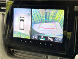 【全方位モニター用カメラ】専用のカメラにより、上から見下ろしたような視点で360度クルマの周囲を確認することができます☆死角部分も確認しやすく、狭い場所での切り返しや駐車もスムーズに行えます。