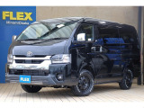 新車/改良後ハイエース/FLEXオリジナル内装架装Ver1ガソリン4WD】車中泊快適仕様♪後席モニター♪