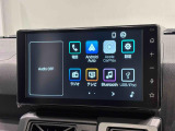 メーカーオプションの9インチディスプレイオーディオ装備でApple CarPlayやAndoroido Autoに対応!
