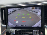 バックガイドモニターで、後方を確認しながら安心して駐車することができます。運転初心者も熟練者も必須の機能ですよ!