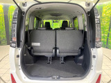 普段のお買い物や通勤、送迎等に十分な荷室スペースを確保しております。セカンドシートを倒すと、大きな荷物の積載も可能です♪