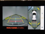 鮮明なパノラミックビューモニターで駐車時も快適です。