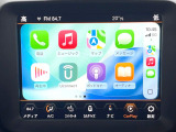 ●Apple Car Play:スマホとの有線接続で、ナビ・オーディオ再生などスマホのアプリ機能が画面でも使える便利機能です!