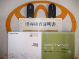 スマートキー付。取扱説明書とメンテナンスノートもあります☆品質評価シート付いてます!!