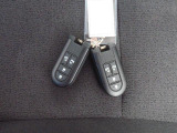 電子キーをポケットやカバンに入れているだけで、ドアの開錠・施錠が行えます。荷物を抱えていてもラクラク開閉です。エンジン始動も行えます。