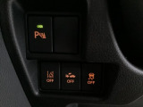 その他、パーキングセンサー、車両逸脱警報、自動ブレーキOFF、DSC(横滑り防止装置)OFFスイッチをセット。