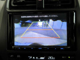 バックカメラで後方がリアルタイム映像で確認できます!商業施設や駐車場でのバック時、夜間のドライブでも安心です♪