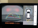 パノラミックビューモニター付きで、車両の周囲を確認することができるので安心できますね♪