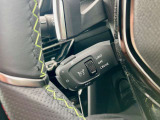 アクティブクルーズコントロール操作部。前車との車間を取りつつ、走行レーンの真ん中を保持する機能もあります