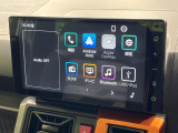 【9型ディスプレイオーディオ】お手持ちのスマートフォンとの連携で、ナビや音楽再生など各種アプリを使用可能。スマホに近い感覚でお使いいただけます♪