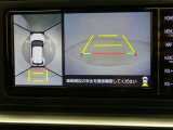 パノラミックビュー付きバックモニターがついていますのでバックでの駐車が苦手な方でも大丈夫です。実際のバック駐車は目視確認と合わせてお使い下さい。
