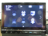 純正ギャザズメモリーナビ(LXU-247NBi) フルセグTVを装着しています。
