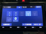 CD,DVD、フルセグテレビ、ブルートゥースオーディオなどが楽しめます。