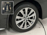 タイヤサイズは235/50R18!純正アルミホイール!納車前の点検時にタイヤ交換させていただきます!パンク修理キット搭載車!
