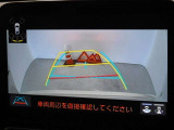 バックガイドモニターを装備しています、車庫入れもラクラクです。