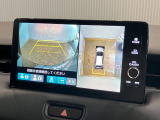 【バックカメラ】リバースにするだけで映ります、後方の安全確認や、狭い駐車場での車庫入れ、雨の日や夜間など視界の悪い時に便利です!安全にバックする為には欠かせない装備です。