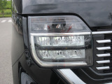 明るいLEDヘッドライトで、夜道も安心して運転して頂けます。