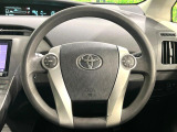 【ステアリングスイッチ】運転中、前方から目線をそらすことなく、オーディオ等の操作が可能な便利機能!安心&快適なドライブを演出してくれます♪