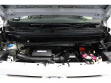 Hondaの技術が詰まったエンジンルーム☆☆☆エンジンルーム室内ともにルームクリーニング済みで清潔です◎快適なドライブをお楽しみください♪♪
