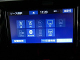 【Bluetooth機能付き】・・・ハンズフリー機能とスマートフォンにインストール済の音楽を聴くことができます。