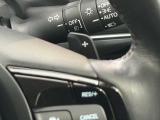 ★パドルシフト★ ハンドルにある『+』と『-』のレバーを指先で操ることで、マニュアル車感覚のシフトチェンジが楽しめるパドルシフトです☆