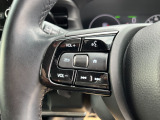 オーディオの音量調節が可能です!ハンドルにスイッチがついているので、運転中で目線を下げずに気軽にできちゃいます♪