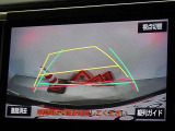 バックガイドモニターを装備しています、車庫入れもラクラクです。