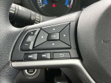 ステアリングスイッチ搭載!ハンドルひとつで手を離さなくても運転中視線をそらさなくても操作が出来て便利です