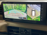 【アラウンドビューモニター】専用のカメラにより、上から見下ろしたような視点で360度クルマの周囲を確認することができます☆死角部分も確認しやすく、狭い場所での切り返しや駐車もスムーズに行えます。