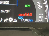 実走行距離です!メーターも確認しやすく視界も安定!