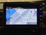ワイド画面のナビゲーションはフルセグTV、インターナビ対応のGathers純正メモリーナビを搭載しています。Bluetoothオーディオ機能がありますので、スマートフォンなどの音楽も再生できます。
