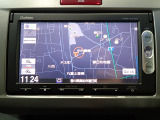 ホンダ純正ナビなのでダッシュボードにスッキリと収まっています。土地勘の無い所でも道に迷わず安心ですね!