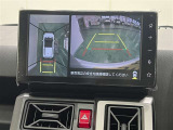 バックカメラ、パノラミックビューモニター付きで視界良好