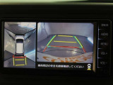 パノラミックビューモニター付きです。車両を上から見たような映像をモニター画面に表示。運転席からの目視では見にくい、車両周辺の状況をリアルタイムでしっかり確認できます。
