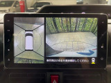 【パノラマモニター】専用のカメラにより、上から見下ろしたような視点で360度クルマの周囲を確認することができます☆縦列駐車や幅寄せ時に活躍してくれます♪