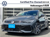 元弊社使用の試乗車 GOLF TDI R-LINEが新入庫しました。走行距離わずか2500キロ。レザーシートサンルーフパッケージ装備の希少な一台です。商談予約承ります。