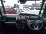 車内から見た、画像です、視認性が良く安心して運転できます