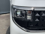LEDライトは白色光で遠くまで明るく照らし、夜間の安全運転をサポートします