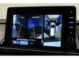 ★マルチビューカメラシステム★ギヤをRに入れるとナビの画面には上空から見下ろし感覚の映像がドライバーをアシスト★