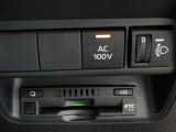 非常時やキャンプなどに役立つAC100Vコンセント付きです。ETCも装備してます。